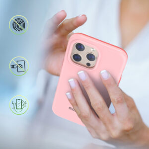 Etui do iPhone 13 Pro MFM Anti-drop case różowy - obrazek 8