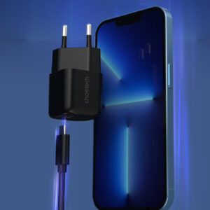 Ładowarka sieciowa GaN USB Typ C PD 30W czarny - obrazek 3