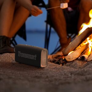 Trip głośnik bezprzewodowy Bluetooth 5.3 wodoodporny IPX7 10W zielony kamuflaż - obrazek 5