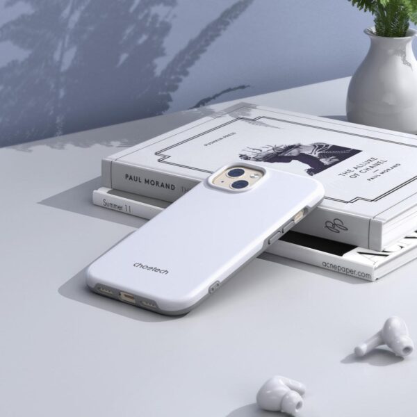 Etui do iPhone 13 MFM Anti-drop case biały 4 1016670 5 etui do iphone 13 mfm anti drop case bia choetech hurtownia sklep