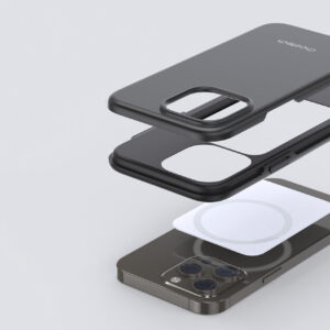 Etui do iPhone 13 Pro Max MFM Anti-drop case czarny - obrazek 10