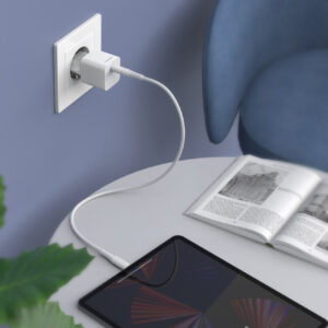 Ładowarka sieciowa 20W USB Typ C biały - obrazek 6