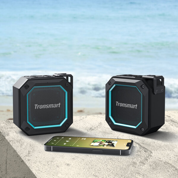 Bezprzewodowy głośnik Bluetooth Groove 2 10W czarny 7 1016694 8 bezprzewodowy glosnik bluetooth groove 2 tronsmart hurtownia sklep