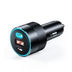 1016701 1 szybka ladowarka samochodowa 130w 2xusb choetech hurtownia sklep