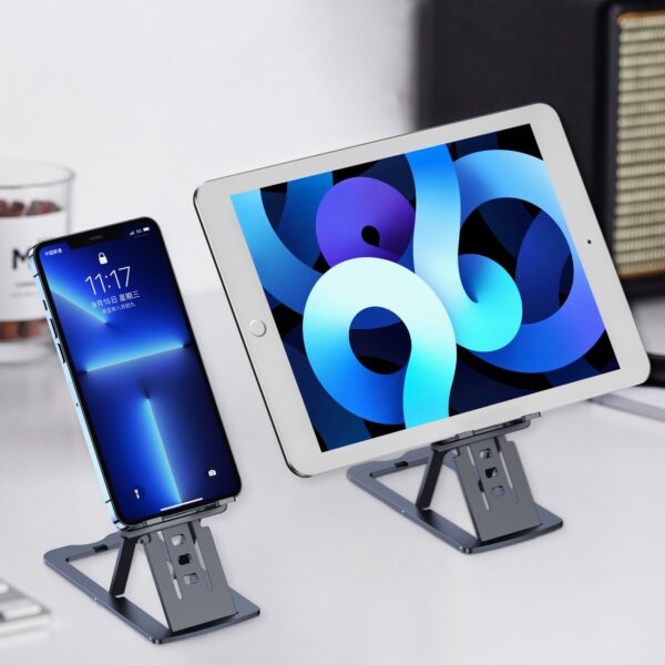 Podstawka składana na telefon smartfon tablet szary 2 1016705 3 podstawka skladana na telefon smartfon t choetech hurtownia sklep