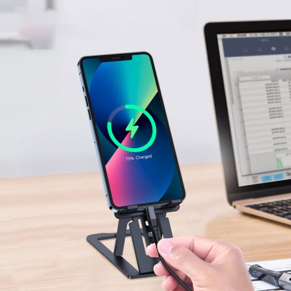 Podstawka składana na telefon smartfon tablet szary 3 1016705 4 podstawka skladana na telefon smartfon t choetech hurtownia sklep
