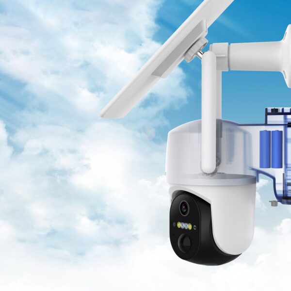 Kamera WiFi z aplikacją sterującą Android iOS IR LED + panel słoneczny 5W 1 1016710 2 kamera wifi z aplikacja sterujaca androi choetech hurtownia sklep