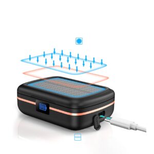 Słuchawki bezprzewodowe TWS wodoodporne z ładowarką solarną i powerbankiem 2500mAh czarny 14 Słuchawki bezprzewodowe TWS wodoodporne z ładowarką solarną i powerbankiem 2500mAh czarny - obrazek 4