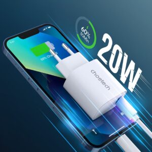Ładowarka sieciowa Q5004 20W PD do iPhone 12 13 ZESTAW 2szt biały 13 Ładowarka sieciowa Q5004 20W PD do iPhone 12 13 ZESTAW 2szt biały - obrazek 6