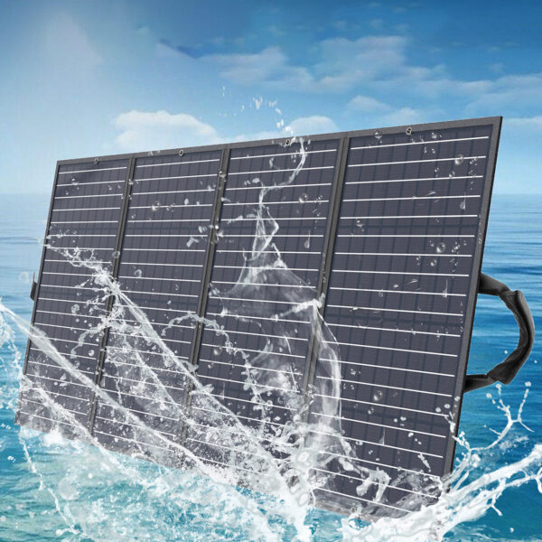 Ładowarka solarna słoneczna turystyczna składana 160W czarna 2 1016720 3 ladowarka solarna sloneczna turystyczna choetech hurtownia sklep
