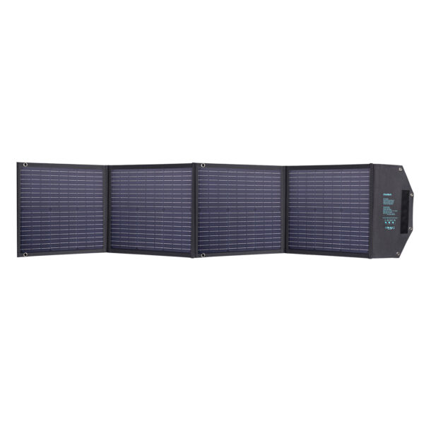 Ładowarka solarna słoneczna 100W składana USB-C 2xUSB PD QC czarna 1 1016722 2 ladowarka solarna sloneczna 100w skladan choetech hurtownia sklep