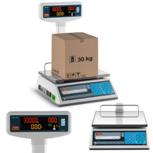 Waga sklepowa cenowa zalegalizowana EGE-LED TEM RS232 30kg / 10g 7 Waga sklepowa cenowa zalegalizowana EGE-LED TEM RS232 30kg / 10g - obrazek 1
