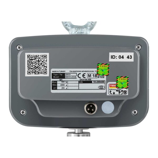 Waga hakowa wisząca magazynowa zalegalizowana bluetooth CEKO+ TEM 500kg / 200g 1 10200015 4
