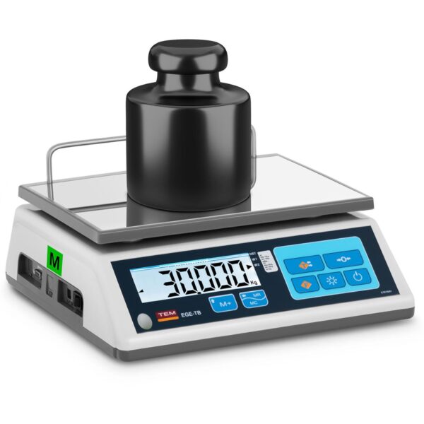 Waga sklepowa handlowa 30 kg / 10 g LCD M LEGALIZACJA 1 10200020 1