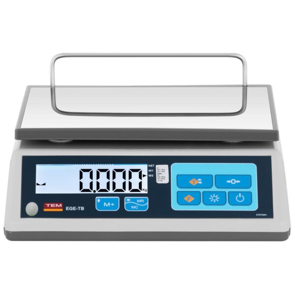 Waga sklepowa handlowa 30 kg / 10 g LCD M LEGALIZACJA 2 10200020 2