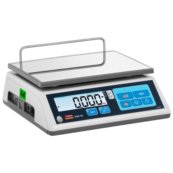 Waga sklepowa handlowa 30 kg / 10 g LCD M LEGALIZACJA 4 10200020 4