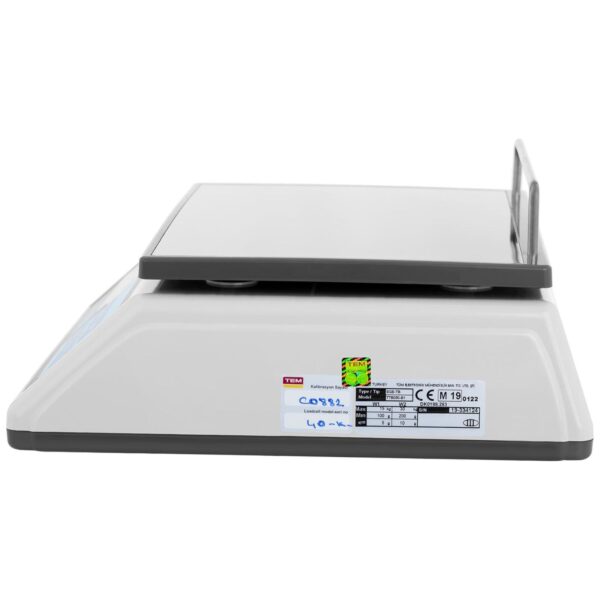 Waga sklepowa handlowa 30 kg / 10 g LCD M LEGALIZACJA 5 10200020 5