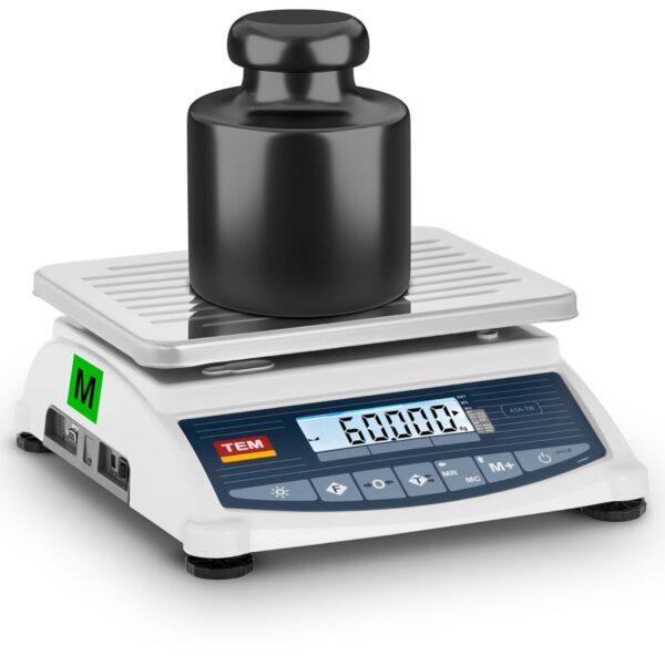 Waga sklepowa handlowa 60 kg / 20 g LCD M LEGALIZACJA 1 10200021 1