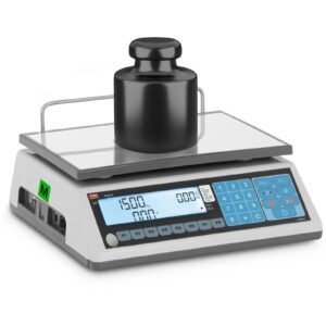 Waga sklepowa handlowa 15 kg / 5 g LCD M LEGALIZACJA 7 Waga sklepowa handlowa 15 kg / 5 g LCD M LEGALIZACJA - obrazek 2