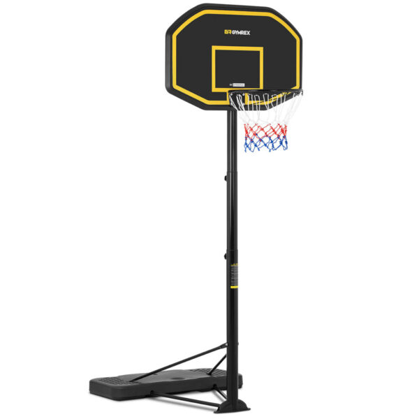 Zestaw kosz do koszykówki mobilny regulowany na stojaku wys. 200-305 cm 1 10230039 1