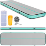 10230189 mata materac sciezka gimnastyczna akrobatyczna nadmuchiwana 400 x 100 x 20 cm zielona ean 4062859010261 hurtownia zielona gora