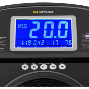 Bieżnia elektryczna treningowa profesjonalna do 120 kg 12 programów LCD 1837 W 9 Bieżnia elektryczna treningowa profesjonalna do 120 kg 12 programów LCD 1837 W - obrazek 3