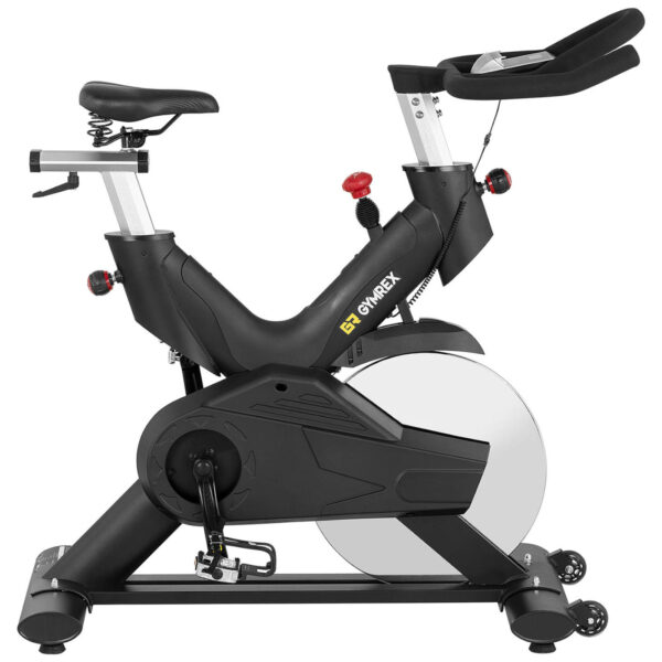 Rower rowerek stacjonarny spinningowy treningowy do 120 kg - koło zamachowe 20 kg 4 10230223 4