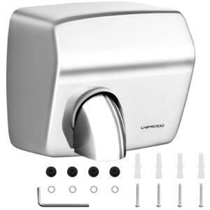 Suszarka do rąk bezdotykowa automatyczna ścienna ze stali nierdzewnej 2300 W 6 Suszarka do rąk bezdotykowa automatyczna ścienna ze stali nierdzewnej 2300 W - obrazek 1