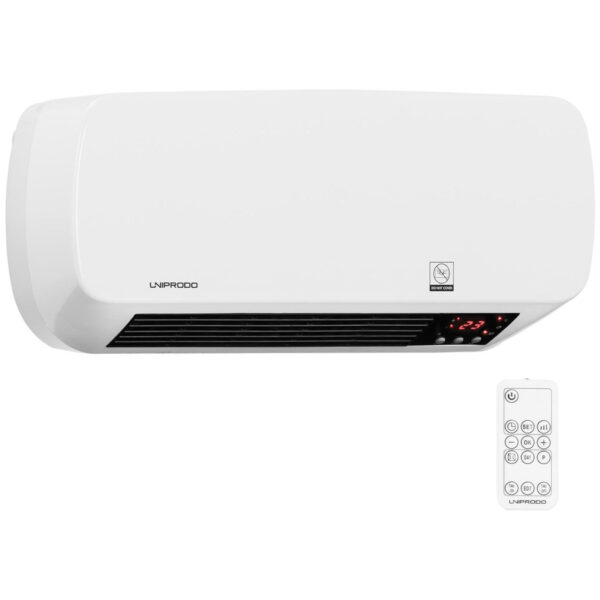 Elektryczny grzejnik ścienny kurtyna powietrzna z pilotem 1000/2000W 1 10250420 1