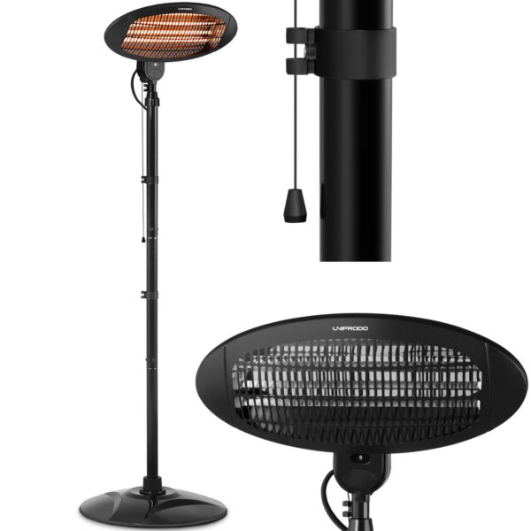 10250478 lampa grzewcza tarasowa promiennik podczerwieni stojacy 2000 w ean 4062859008411 sklep hurtownia