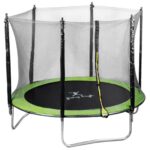 10250510 trampolina ogrodowa dla dzieci doroslych z siatka zewnetrzna sr 244 cm do 100 kg ean 4062859011220 hurtownia zielona gora