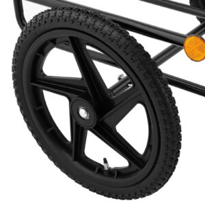 Wózek przyczepka rowerowa transportowa z odblaskami do 35 kg 12 Wózek przyczepka rowerowa transportowa z odblaskami do 35 kg - obrazek 5