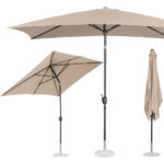 10250529 parasol ogrodowy prostokatny uchylny z korbka 200 x 300 cm kremowy ean 4062859088185 hurtownia sklep