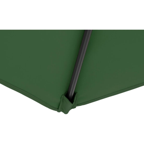 Parasol ogrodowy na wysięgniku bocznym uchylny okrągły śr. 300 cm zielony 10 10250533 8