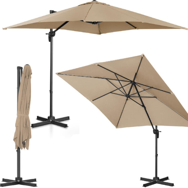 10250535-parasol-ogrodowy-boczny-na-wysiegniku-kwadratowy-250-x-250-cm-szarobrazowy-ean-4062859088246-hurtownia-sklep 10250535 parasol ogrodowy boczny na wysiegniku kwadratowy 250 x 250 cm szarobrazowy ean 4062859088246 hurtownia sklep