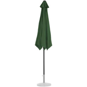Parasol ogrodowy okrągły duży uchylny z korbką śr. 300 cm zielony 17 Parasol ogrodowy okrągły duży uchylny z korbką śr. 300 cm zielony - obrazek 7