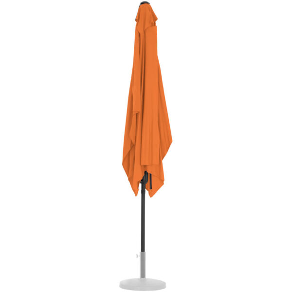 Parasol ogrodowy prostokątny uchylny z korbką 200 x 300 cm pomarańczowy 7 10250553 5
