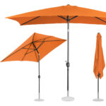 10250553 parasol ogrodowy prostokatny uchylny z korbka 200 x 300 cm pomaranczowy ean 4062859088420 hurtownia sklep