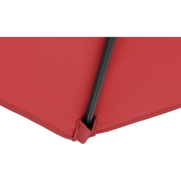 Parasol ogrodowy okrągły duży uchylny z korbką śr. 300 cm bordowy 10 10250563 9