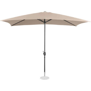 Parasol ogrodowy prostokątny z korbką 200 x 300 cm kremowy 13 Parasol ogrodowy prostokątny z korbką 200 x 300 cm kremowy - obrazek 4