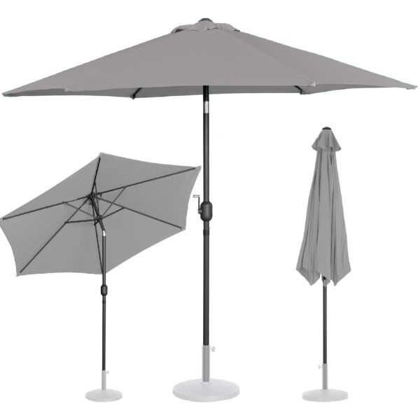 10250573-parasol-ogrodowy-tarasowy-okragly-uchylny-z-korbka-sr-270-cm-ciemnoszary-ean-4062859088628-hurtownia-sklep 10250573 parasol ogrodowy tarasowy okragly uchylny z korbka sr 270 cm ciemnoszary ean 4062859088628 hurtownia sklep