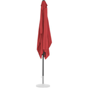 Parasol ogrodowy prostokątny z korbką 200 x 300 cm bordowy 16 Parasol ogrodowy prostokątny z korbką 200 x 300 cm bordowy - obrazek 7