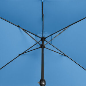 Parasol ogrodowy tarasowy prostokątny z korbką 200 x 300 cm niebieski 15 Parasol ogrodowy tarasowy prostokątny z korbką 200 x 300 cm niebieski - obrazek 6