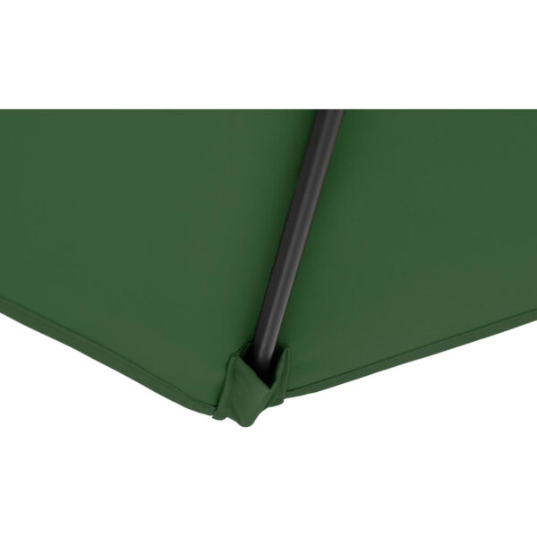Parasol ogrodowy tarasowy okrągły uchylny z korbką śr. 270 cm zielony 10 10250586 9