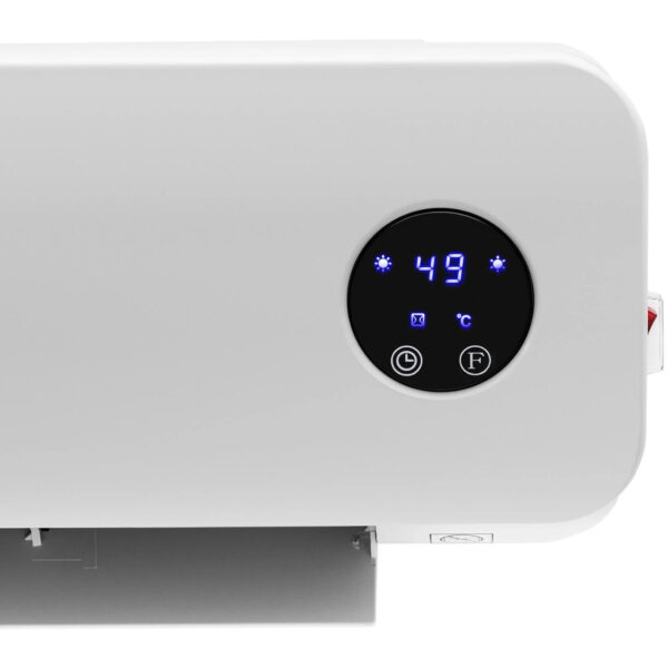 Grzejnik elektryczny ceramiczny ścienny kurtyna powietrzna z pilotem 1000/2000W 2 10250648 2