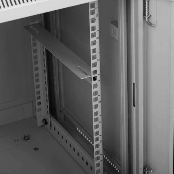 Szafa RACK serwerowa instalacyjna wisząca 19'' 9U IP20 do 75 kg 60x45x50.4 cm 1 10260028 1