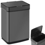 10260206 kosz na smieci automatyczny bezdotykowy prostokatny z czujnikiem ruchu 30 cm 50 l czarny ean 4062859008305 hurtownia zielona gora