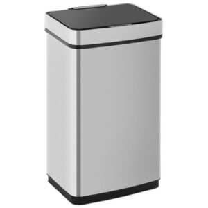 Kosz na śmieci automatyczny bezdotykowy prostokątny z czujnikiem ruchu 30 cm 60 l 6 Kosz na śmieci automatyczny bezdotykowy prostokątny z czujnikiem ruchu 30 cm 60 l - obrazek 2