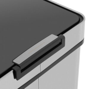 Kosz na śmieci automatyczny bezdotykowy prostokątny z czujnikiem ruchu 30 cm 60 l 8 Kosz na śmieci automatyczny bezdotykowy prostokątny z czujnikiem ruchu 30 cm 60 l - obrazek 4