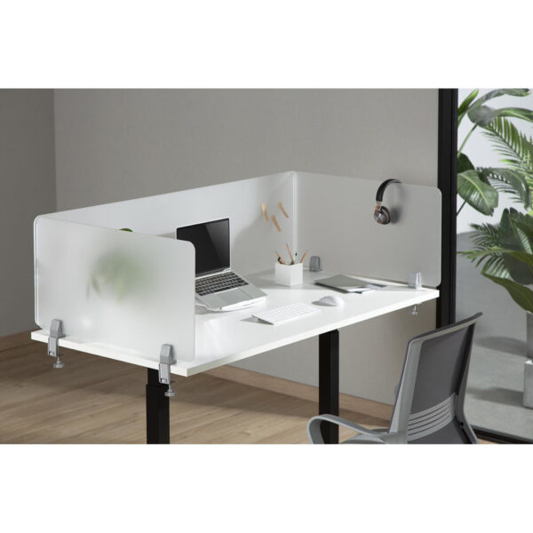 Ścianka przegroda działowa biurkowa panel akrylowy trójstronny 3 szt. 4 10260356 4
